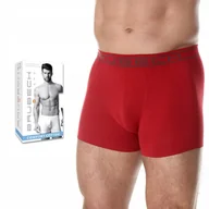 Majtki męskie - BRUBECK BX10050A bokserki męskie bezszwowe - XL - miniaturka - grafika 1