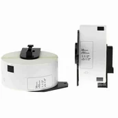 Papier do drukarek - Brother zamiennik DK-11208, 38mm x 90mm, etykiety papierowe - miniaturka - grafika 1