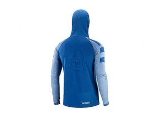 COMPRESSPORT Termiczna bluza biegowa ULTRA-TRAIL 180 g RACING HOODIE - UTMB 2020 niebieska - Bluzy sportowe męskie - miniaturka - grafika 1