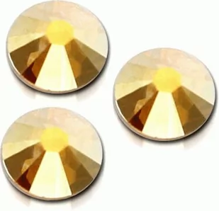Ozdoba do paznokci Cyrkonie Swarovski SS10 001 Metsh Metallic Sunshine 50 szt - Ozdoby do paznokci - miniaturka - grafika 1