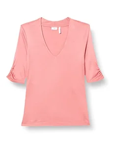 s.Oliver BLACK LABEL T-shirt damski, fioletowy/różowy, 38 (DE) - Koszulki i topy damskie - miniaturka - grafika 1