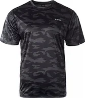Koszulki męskie - Hi-Tec T-SHIRT EMMON II BLACK/EBONY XL - miniaturka - grafika 1