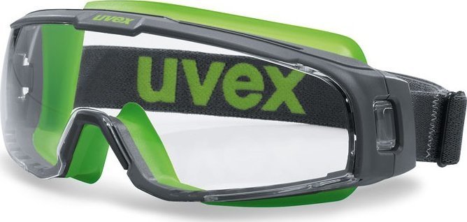 Uvex Apsauginiai akiniai Uvex U-sonic, skaidri panoraminė linzė