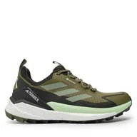 Sneakersy męskie - Sneakersy adidas Terrex Free Hiker 2.0 Low GORE-TEX Hiking IE5104 Zielony - miniaturka - grafika 1