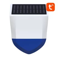 Systemy inteligentnych domów - Syrena Alarmowa Zewnętrzna ZigBee NEO NAS-AB06B TUYA - miniaturka - grafika 1