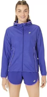 Kurtki damskie - ASICS 2012C861-400 ICON LIGHT PACKABLE JACKET kurtka damska EGGPLANT rozmiar XS - grafika 1