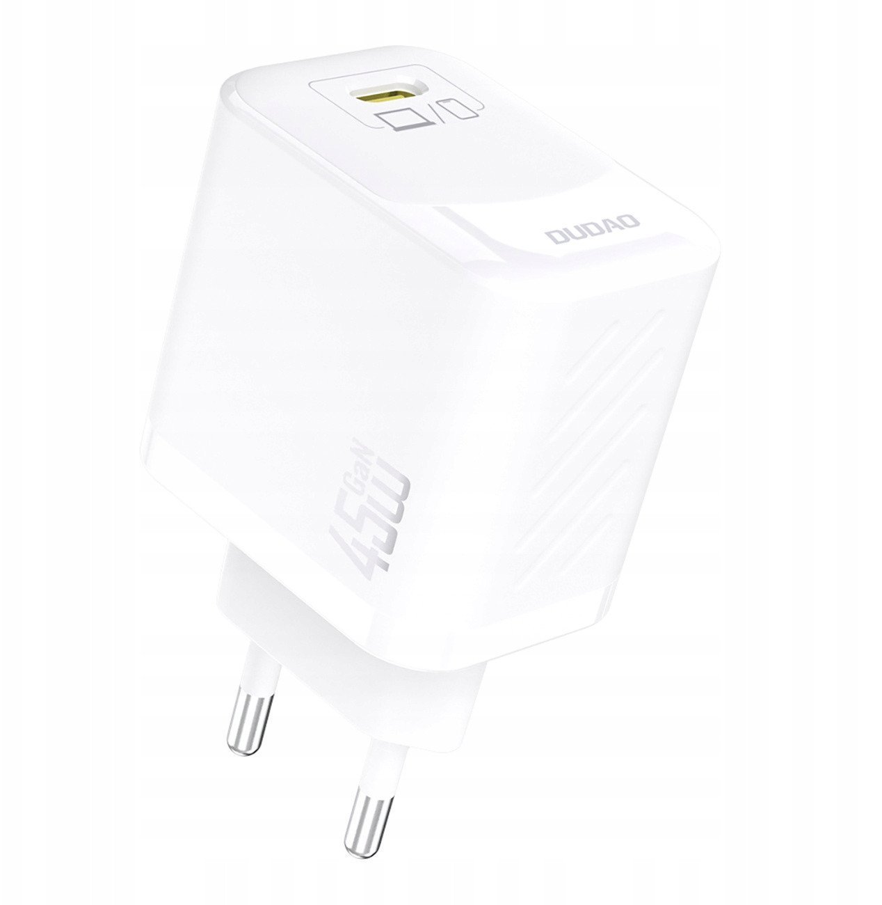 Ładowarka sieciowa Dudao A28C 45W GaN + kabel USB-C - biała