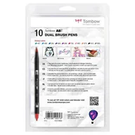 Kredki, ołówki, pastele i pisaki - Zestaw flamastrów Dual Brush Pen Galaxy, 10 sztuk - miniaturka - grafika 1