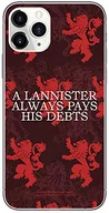 Etui i futerały do telefonów - ERT GROUP etui na telefon Apple Iphone 11 PRO, case oryginalny i oficjalnie licencjonowany przez Game od Thrones, wzór Gra o Tron 018, optymalnie dopasowane, plecki z TPU częściowo przeźroczyste - miniaturka - grafika 1