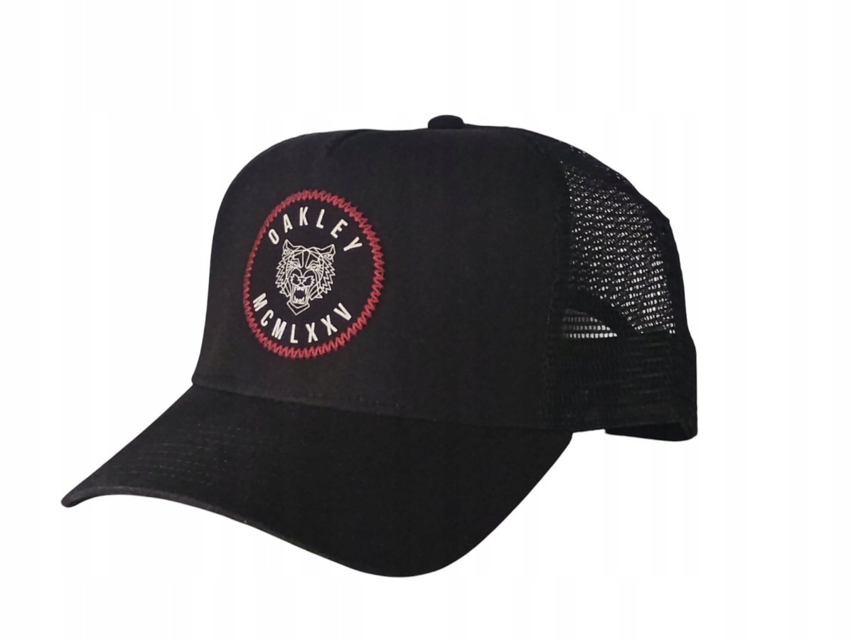 Czapka z daszkiem Oakley Bengal Trucker Jet Black bejsbolówka