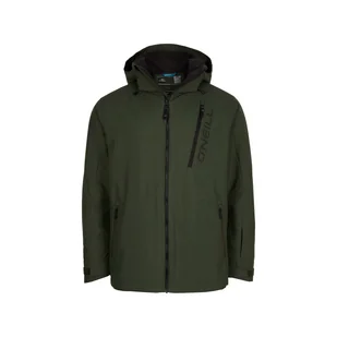 Męska Kurtka ocieplana O'NEILL HAMMER JACKET N2500000-16028 – Zielony - Kurtki narciarskie - miniaturka - grafika 1