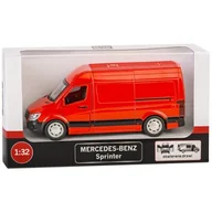 Kolekcjonerskie modele pojazdów - Auto Model 1:32, Mercedes-Benz Sprinter, Czerwony - miniaturka - grafika 1