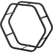 Akcesoria kominkowe - Patio Stojak na drewno Hexagon Czarny 75kg - miniaturka - grafika 1