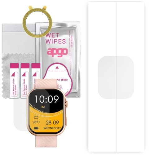 1x folia hydrożelowa ochronna do Manta Revo - apgo Smartwatch Hydrogel Protection Ochrona na ekran smartwatcha