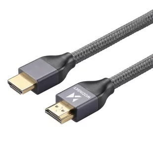 Wozinsky kabel HDMI 2.1  8K 60 Hz 48 Gbps / 4K 120 Hz / 2K 144 Hz 1m srebrny (WHDMI-10) - Kable USB - miniaturka - grafika 4
