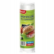 Folia, papier śniadaniowy, serwetki - Woreczki śniadaniowe i na mrożonki PACLAN 250szt - miniaturka - grafika 1
