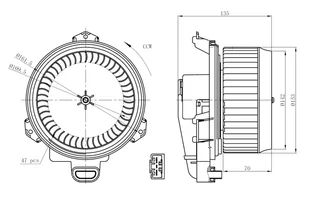DMUCHAWA NRF 34296 8710312060 TOYOTA - Dmuchawy - miniaturka - grafika 1