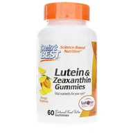 Suplementy naturalne - Doctor's Best Lutein & Zeaxanthin Gummies (60 żelek) - miniaturka - grafika 1