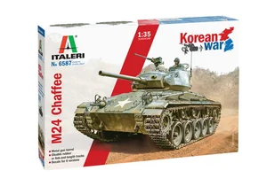 Italeri 6587 1:35 M24 Chaffee Korean War - Modele do sklejania - miniaturka - grafika 1