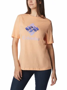 Columbia Koszulka "Bluebird Day™" w kolorze pomarańczowym - Koszulki i topy damskie - miniaturka - grafika 1