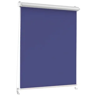 Roleta zaciemniająca Silver Click 101 x 150 cm granatowa termoizolacyjna - Rolety - miniaturka - grafika 1