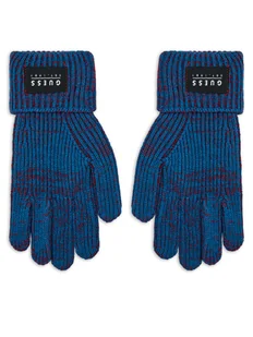 Guess Rękawiczki Męskie AM9335 POL02 Niebieski - Rękawiczki - miniaturka - grafika 1