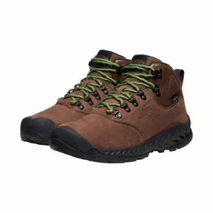 Buty trekkingowe męskie KEEN NXIS EXPLORER MID WP - Buty trekkingowe męskie - miniaturka - grafika 1