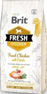 Brit Fresh Chicken with Potato Adult Great Life 2,5 kg