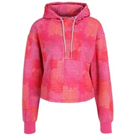 Bluzy damskie - Damska Bluza FILA RIVES AOP CROPPED FAW0374-33032 – Wzór - miniaturka - grafika 1