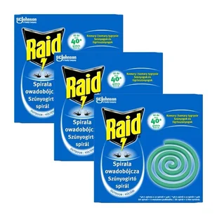 SC Johnson spirale owadobójcze odstraszające komary Raid Outdoor 30 szt. - Zwalczanie i odstraszanie szkodników - miniaturka - grafika 1