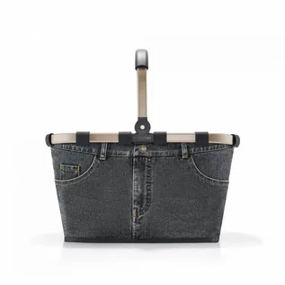 Torby i wózki na zakupy - Koszyk carrybag frame jeans dark grey kod: RBK1034 + Sprawdź na SuperWnetrze.pl - grafika 1