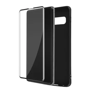 Etui do Samsunga Galaxy S10 Soft czarne i szkło hartowane 9H Clear - Etui i futerały do telefonów - miniaturka - grafika 1