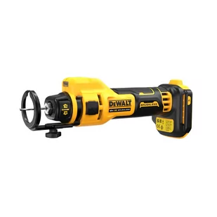 DeWalt DCE555N-XJ akumulatorowa frezarko-wycinarka do płyt kartonowo-gipsowych 18V bez akumulatorów i ładowarki w kartonie - Frezarki - miniaturka - grafika 1