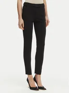 Spodnie damskie - Rinascimento Spodnie materiałowe CFC0127865003 Czarny Slim Fit - miniaturka - grafika 1