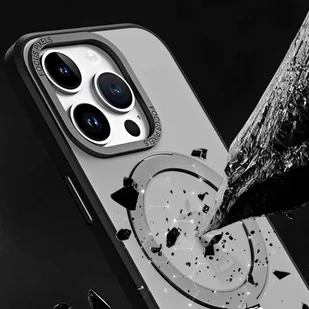 Etui pancerne Alogy Stand Ring Case obudowa ochronna na telefon do MagSafe do Apple iPhone 14 Pro Max Czarne + Szkło - Etui i futerały do telefonów - miniaturka - grafika 7