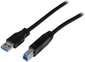 Kable USB - Kabel USB StarTech USB-A - USB-B 2 m Czarny (USB3CAB2M) - miniaturka - grafika 1