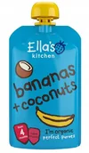 Dania dla dzieci - Ella's Kitchen Bio banan i kokos przekąska 120g - miniaturka - grafika 1