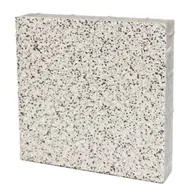 Podesty i deski tarasowe - Płyta tarasowo-chodnikowa betonowa z grysem - kolor jasny szary 40 x 40 x 4,5 cm - miniaturka - grafika 1