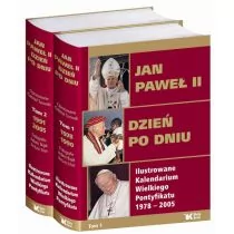 Biały Kruk Jan Paweł II Jan Paweł II. Dzień po dniu (Tom 1 i 2) - Albumy - historia - miniaturka - grafika 1