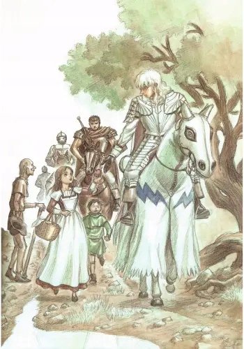 Plakat Anime Manga Berserk b_004 A2 (custom)