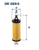 Filtry oleju - Filtr oleju Filtron OE689/4 - miniaturka - grafika 1