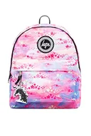 Plecaki - Hype Plecaki szkolne na co dzień dla dzieci chłopców dziewcząt mężczyzn i kobiet, Różowa pastelowa tęcza gwiazda, Rozmiar uniwersalny - miniaturka - grafika 1