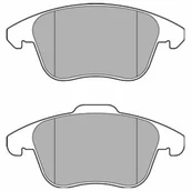Klocki hamulcowe - Klocki hamulcowe - komplet DELPHI LP3175 - miniaturka - grafika 1