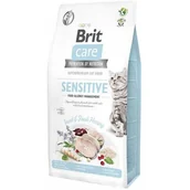Sucha karma dla kotów - Brit Cat Grain-Free Sensitive Allergy Management Insect 400g - miniaturka - grafika 1