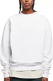 Urban Classics Męska bluza Ultra Heavy Crew, biała, S, biały, S - Bluzy męskie - miniaturka - grafika 1