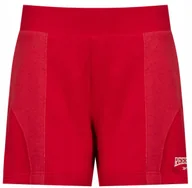 Spodenki damskie - REEBOK - SPODENKI DAMSKIE VARSITY HR SHORT HS0372 CZERWONE - miniaturka - grafika 1