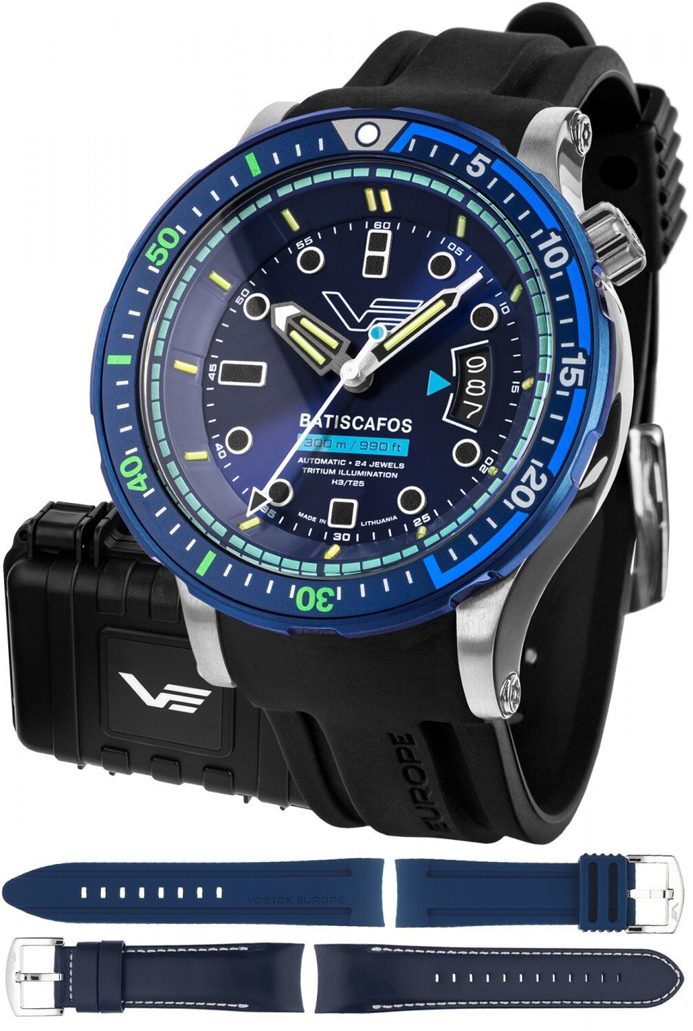 Zegarek Vostok Europe Zegarek męski Vostok Europe NH35A-511E768SB czarny