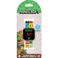 Zabawki interaktywne dla dzieci - Zegarek KIDS EUROSWAN Minecraft z kalendarzem MIN4272 - miniaturka - grafika 1