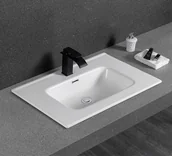 Umywalki - CERAMIC BASIN ACB7860 60CM - miniaturka - grafika 1