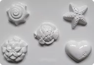 Akcesoria rzeźbiarskie - Mydła Mydełka Forma Do Odlewów Morski Świat - miniaturka - grafika 1